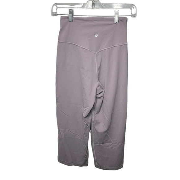 Lululemon Align Nulu Wide Leg Crop Violet Verbena - Picture 6 of 7
